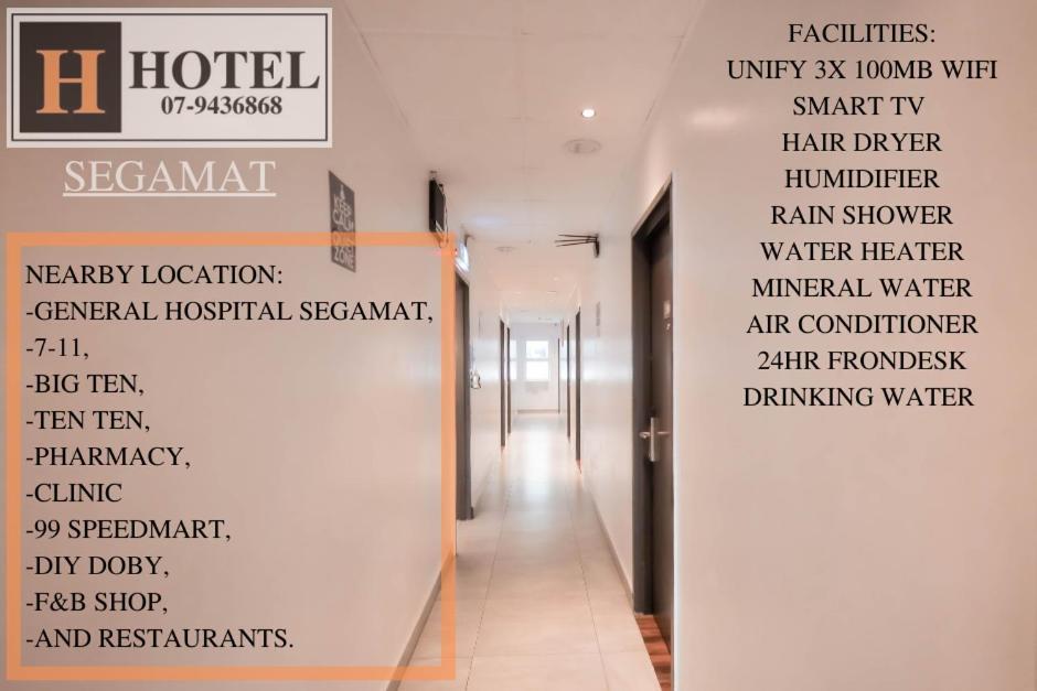 H Hotel Segamat Buitenkant foto